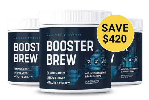 Booster Brew 3 jars — 90-day supply